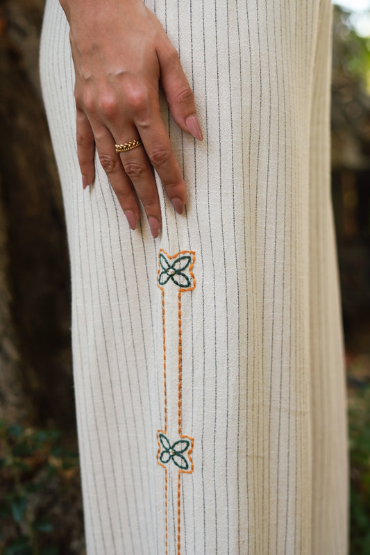 Zeitoun Embroidered Pants