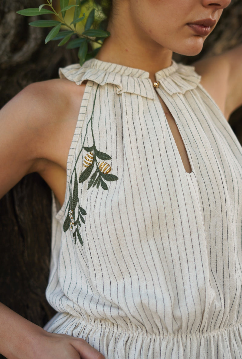 Embroidered