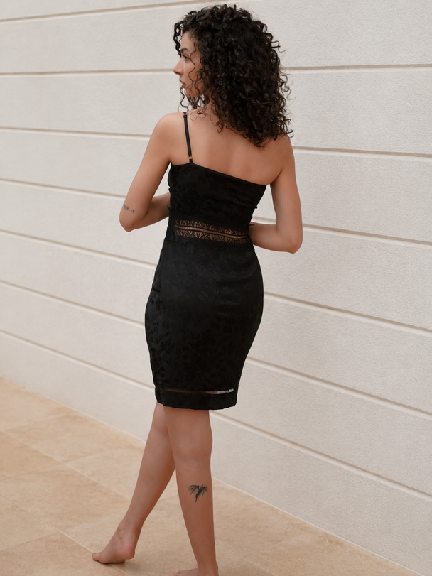 Asymmetry Mini Dress