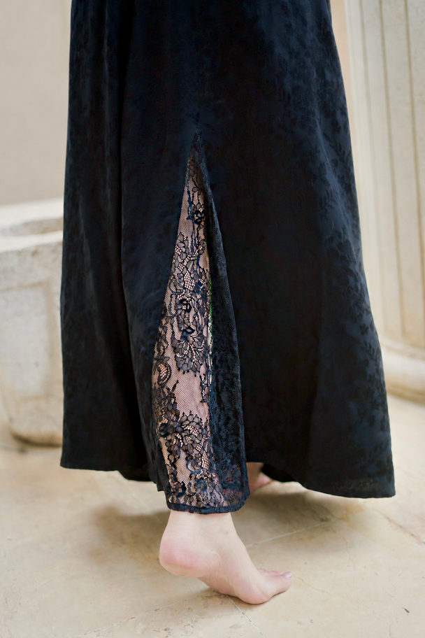 Lace Godet Skirt
