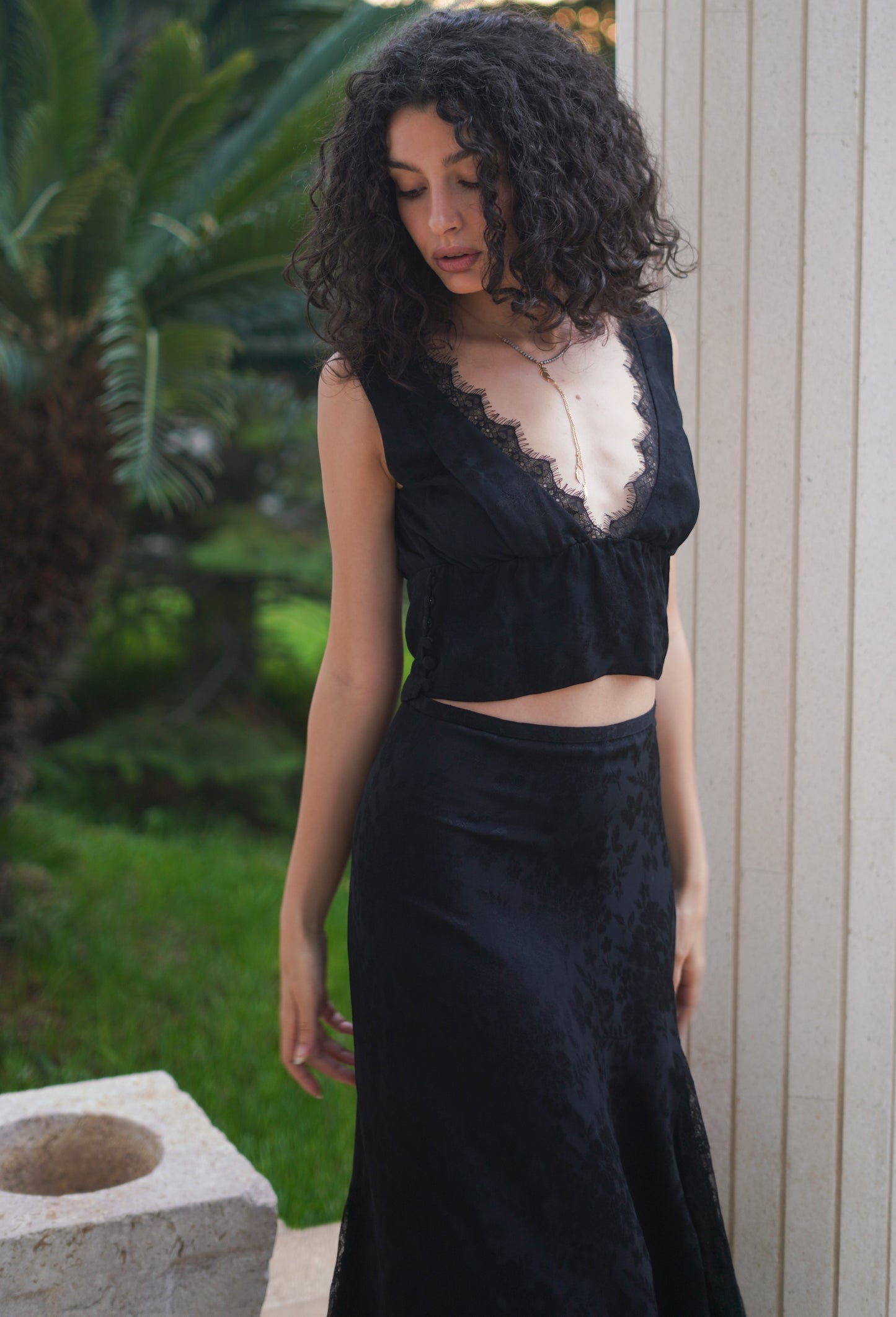 Lace Insert Top