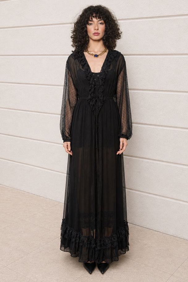 Romantic Sheer Kimono