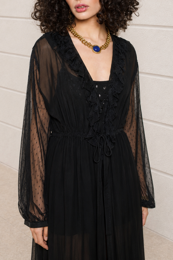 Romantic Sheer Kimono