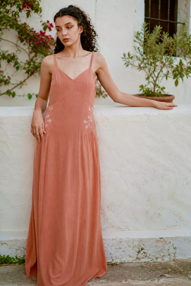 Yasmine Embroidered Dress