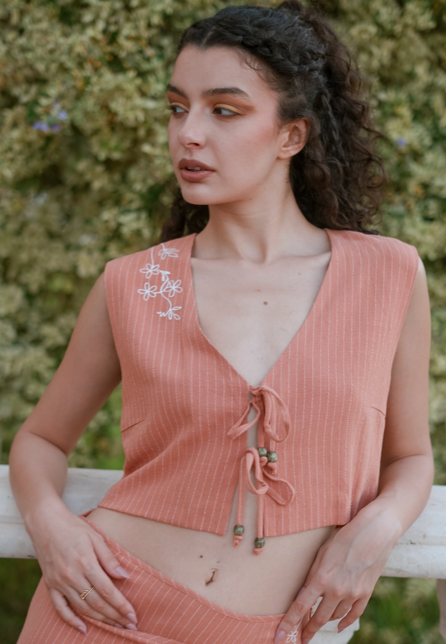 Yasmine Embroidered Vest
