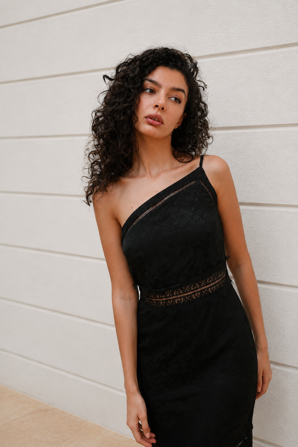 Asymmetry Mini Dress