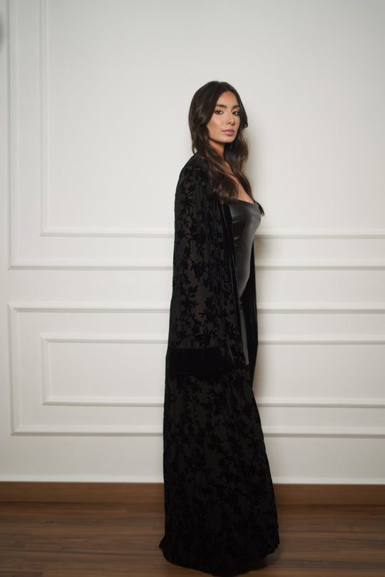 Sheer Burnout Kimono