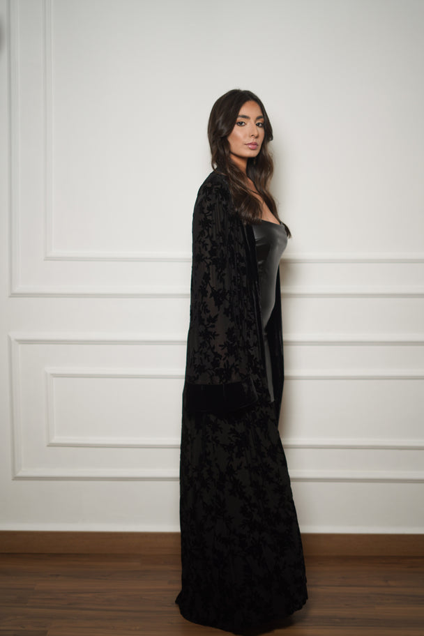 Sheer Burnout Kimono