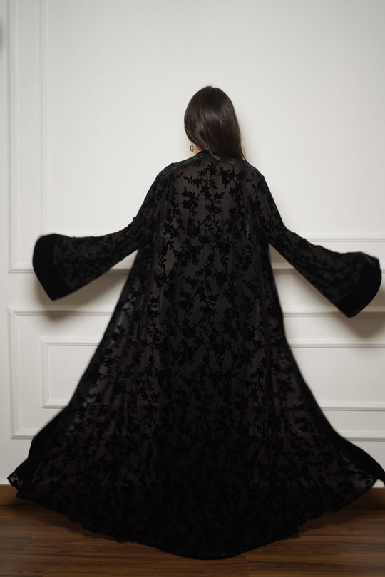 Sheer Burnout Kimono