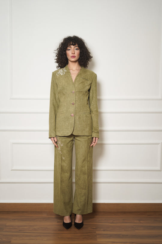 Vintage Embroidered Blazer