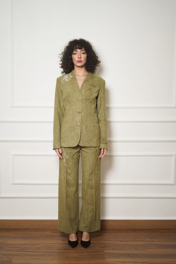 Vintage Embroidered Blazer